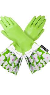 These Lime Gloves With Flowers Are The Perfect Addition To Your Cleaning Accessories Gomitas Guantes