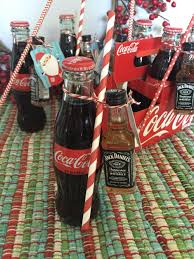 Jack Daniel S And Coke Christmas Gift Under 4 00 Great For Coworkers Book Christmas Gift Baskets Diy Diy Christmas Gifts For Coworkers Cheap Christmas Gifts