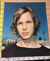 Beck Musician Head Shot Outside 1999 Vintage Photograph