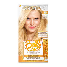 Une solution pour les premiers cheveux blancs. Belle Color Blond Tres Tres Clair 10 Delhaize Be