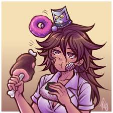Lunchtime Akane And Minimaru Danganronpa 2 By Thaumana On Deviantart Danganronpa Danganronpa Characters Danganronpa Memes