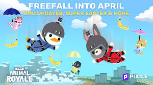 Looking for minute to win it games? Mar 31 2020 V0 93 1 Freefall Into Super Easter Super Animal Royale Michael Pixile Before We Get Started On Today S Patch Notes Super Animal World S Celebrated Researchers Have Asked Us To Pass Along A Message Of Caution Storm Clouds Have Been