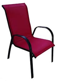 Living Accents Sling 1 Black Steel Chair Ace Hardware In 2020 Steel Chair Chair Black Steel