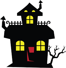 Halloween illustration with spooky haunted house full of monsters. Haunted Mansion Savoronmorehead House Haunted House Cartoon Free Clipart Full Size Clipart 29559 Pinclipart
