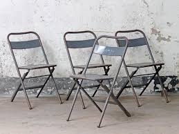 Metal Vintage Folding Chairs Blue At Scaramanga Folding Chair Metal Folding Chairs Chair