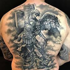 You can find many ideas to take inspiration. Saint Michael Tattoo St Michael Tattoo Archangel Tattoo St Micheal Tattoo