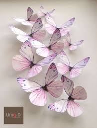 Lavender Nursery Decoration 3d Lavender Butterflies Wall Etsy Lavender Nursery Butterfly Wall Art Baby Girl Nursery Purple
