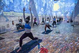 Maybe you would like to learn more about one of these? Gogh With Lifeway Kefir Immersive Yoga At Immersive Van Gogh San