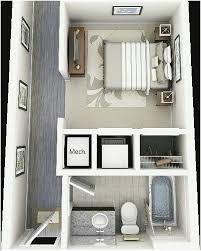 Sketsa Denah Rumah Kecil 1 Kamar Tidur Terbaru 3d Rumah Denah Rumah Desain Rumah