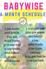 Ideal Baby Awake Times Free Printable Chart Set Your Baby Up For Success