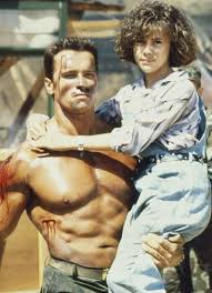 Commando Arnold Schwarzenegger And Alyssa Milano 01 Schwarzenegger Movies Schwarzenegger Schwarzenegger Bodybuilding