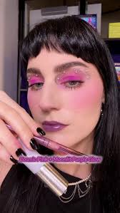 A look built from stardust, impact, and impossible shine. 💖💫 Our Moon  Arcade Collection powers any creation with hyper-shimmered pigments,  super-saturated color payloads, and easy-blend textures that melt  seamlessly onto the skin.