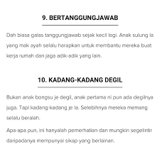 Kali ini saya share ciri ciri anak bungsu ni yang setuju like and share oke. Malayfoodhunter On Twitter Nak Kahwin Dengan Anak Sulung Ini 10 Ciri Ciri Mereka Yang Korang Kena Tahu