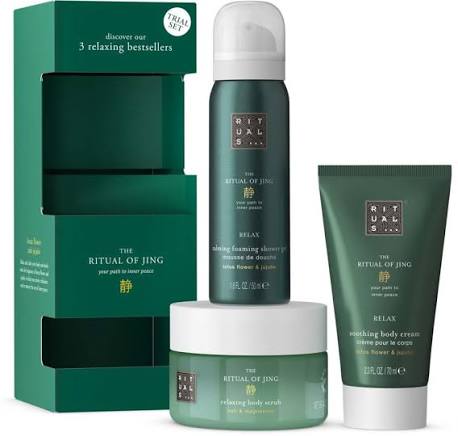 Rituals The Ritual of Jing Trial Set - Subtle Floral - Jujube & Lotus |  lyko.com