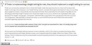 In a sample population of 269 students, who were asked to measure their levels of loneliness and anxiety. Man Urges Tinder To Add A Weight Verification Setting To Stop Bigger Women From Fat Fishing Daily Mail Online