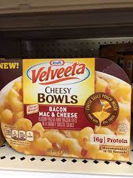 Kraft Velveeta Cheesy Bowls Bacon Mac Cheese Bacon Mac And Cheese Mac And Cheese Food