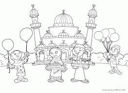 On each of the following pages, you will find an image of one famous work of art. Coloring Page Islamic Coloring Home
