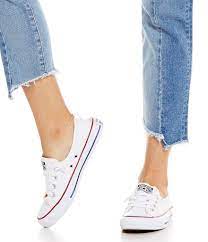 Converse Women S Chuck Taylor Shoreline Canvas Slip On Sneakers Dillard S White Converse Shoes Womens Converse Sneakers Womens Converse