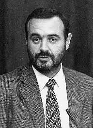 Acto de entrega del Premio Eusko Ikaskuntza-Caja Laboral de Ciencias  Sociales y Humanidades a Alvaro d' Ors. Iruñea, 3 de O