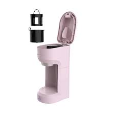 Single serve coffee makers that make great coffee just using ground coffee. Frigidaire Retro Single Cup Coffee Maker Pink Canada Computers Electronics