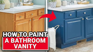 How To Paint A Bathroom Vanity Ace