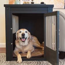 New Age Pet Ecoflex Pet Crate End Table Espresso Dog Crate Furniture Dog Crate Bed Dog Crate