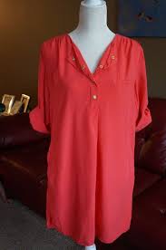 Mng Mango Women Casual Tunic Dress Gold Buttons Coral Pink 4 S Mango Tunicdress Casual Casual Tunics Casual Tunic Dress Casual Dresses For Women