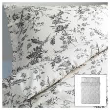 Alvine Kvist Duvet Cover And Pillowcase S White Gray Full Queen Double Queen Ikea Ikea Duvet Ikea Bed Ikea Duvet Cover