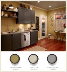 With Dark Gray Cabinets For Farmhouse Kitchen Colors Farmhouse Chic Kitchen Yellow Kitchen Walls