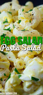 Check Out This Amazing Recipe For Egg Salad Macaroni Pasta Salad Big On Flavor This Dish Is Always A Hit At Egg Salad Recipe Salad Recipes Baby Food Recipes