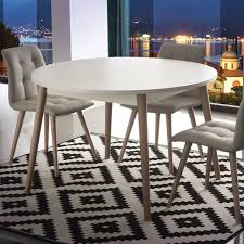 Large gamme et en stock chez vidaxl. Table Manger Extensible Blanche Rue Du Commerce