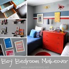 Here's how this room looked before: Boy Bedroom Makeover Reveal Jenna Burger Design Llc