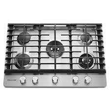 Our denver location stocks a wide range of major home appliance parts to fit your appliance repair and replacement needs. Kitchenaid 30 Gas Cooktop With 5 Sealed Burners Stainless Steel P C Richard Son