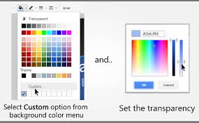 Semi Transparent Background For Google Presentation Text Box