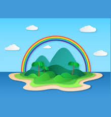 How to draw easy natural scenery | draw village scenery with oil pastels step by step for beginners scenery drawing for kids | nursery drawing. Rainbow Scenery Vector Images Over 1 400