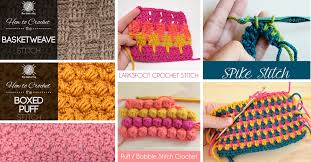 Learn to crochet tunisian crochet easy crochet crochet ripple crochet gratis free crochet knit crochet crotchet slip stitch crochet. How To Crochet 30 Free Crochet Stitches And Tutorials Cute Diy Projects
