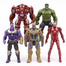 Avengers infinity war spiderman iron man loki thor hulk super heroes mini pvc figures toys 8pcs/set. Imodish Marvel Avengers Infinity War Set Of 5 Pcs Thanos Hulk Iron Man Iron Man Hulk Buster 16 19 Cms Action Figure Marvel Avengers Infinity War Set Of 5 Pcs Thanos Hulk
