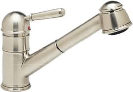 rohl r77v3stn single lever pull out