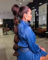 23 Trendy Bubble Ponytail Hairstyles To Try In 2020 Page 2 Of 2 Stayglam In 2021 Bubble Ponytail Hair Styles Princess Jasmine Hair