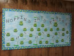 Jesus gives directions for free. Welcome To Kinder Frog Bulletin Board Frog Bulletin Boards Kindergarten Bulletin Boards Preschool Bulletin