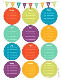 Full Size Of Large Medium Birthday List Template Editable Guest Family Birthday Calendars Family Birthday Calendar Birthday Calendar Family Birthdays
