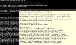 The output shows only the linux kernel version: Tipps Und Tricks Zu Ubuntu Linux Mint Und Knoppix Linuxcommunity