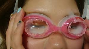 Cum in Eye: Bukkake Big Tits Porn