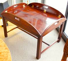 Shop 20 top butler coffee tables and earn cash back from retailers such as gilt, houzz, and macy's and others such as wayfair all in one place. Mirabelle Antiques Antiques Charlottesville Va George Iii Period Mahogany Butler S Tray Table Coffee Table