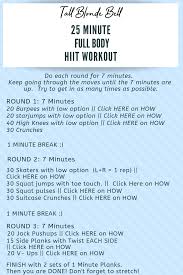 25 minute full body hiit workout tall