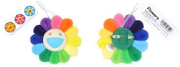 Murakami's flower plushes are known for being colorful, so to start off our top 5 we're going with something a bit different. Takashi Murakami Flower Plush Pin Rainbow White Toys Games Action Figures Collectibles On Carousell