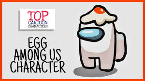 Among us crewmate running ass. Top Cartoon Characters How To Draw Among Us Egg Character Top Cartoon Characters Facebook