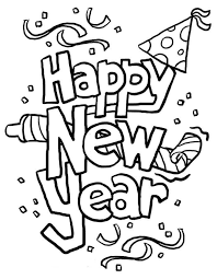 ⭐ free printable new year coloring book. Printable New Year Coloring Pages