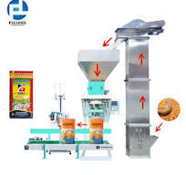Automatic Granule Weighing Fill Packing Multi Function Snack Corn Puff  Cashew Nut Seeds Vertical Bag Packaging Machine