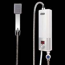 Maybe you would like to learn more about one of these? 240v Portable Tankless Electric Hot Water System Water Heater Shower Set Bath Portable Shower Water Heater Solar Heating